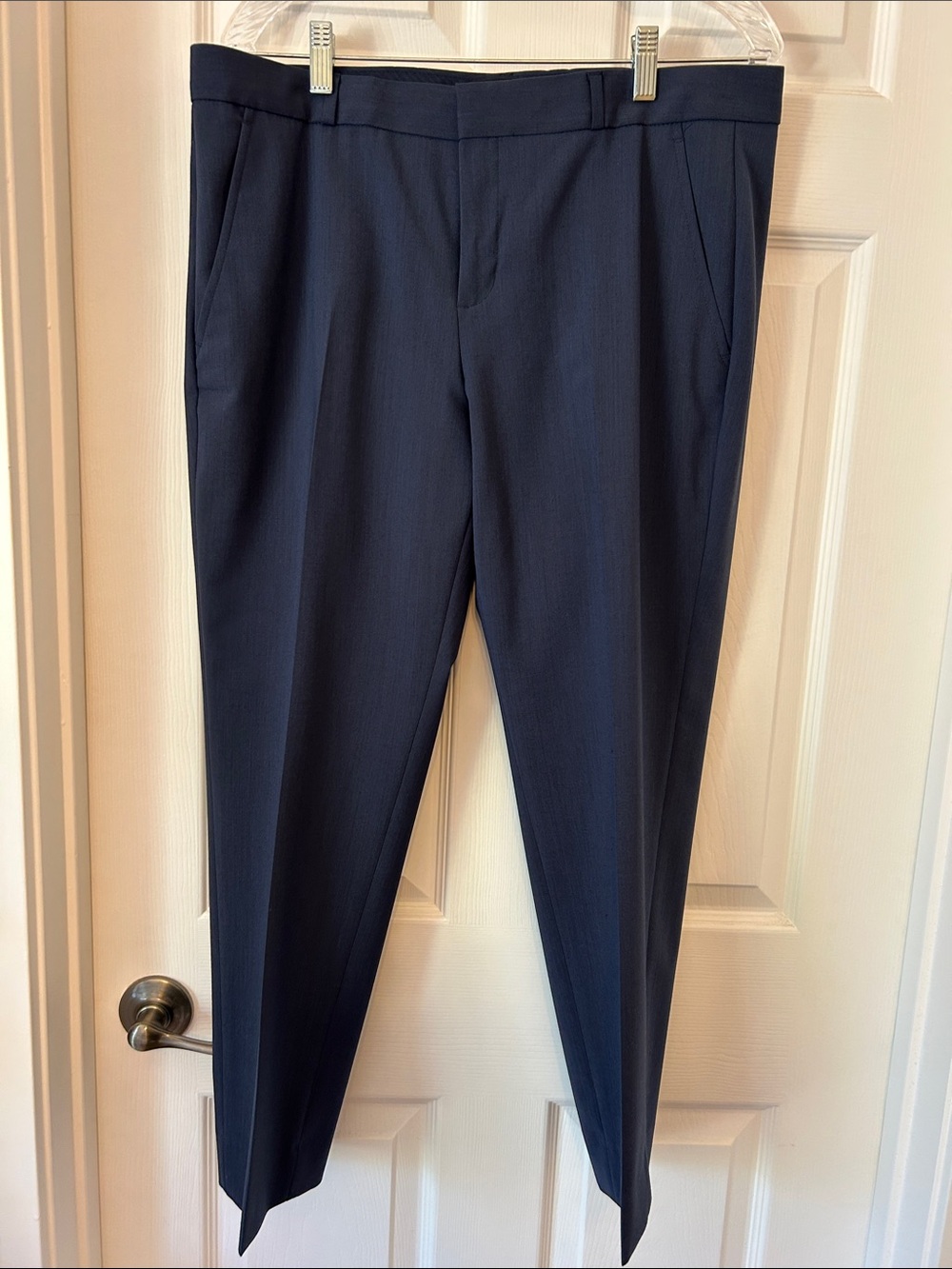 Banana Republic Women's Navy Cropped Dress Pants
